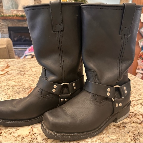 Other - 𝅺Masterson men’s harness leather weather resistant black motorcycle boot size 9